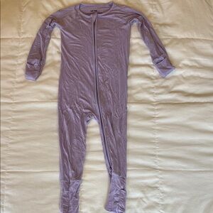 Little Sleepies Bamboo Lavender Kids One Piece